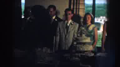 Nebraska USA (1959): People Standing In The Party