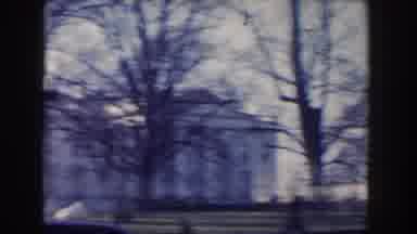 Washington DC USA (1960): Cars And People Shown On The Street In Front Of The