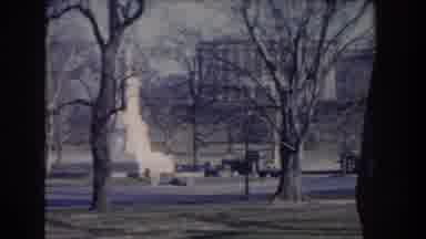 Washington DC USA (1960): Video Of Old Buildings And Trees In The Park With A