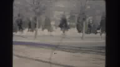 Washington DC USA (1960): Roadside Is Viewed Sequentially And One Man Is Coming