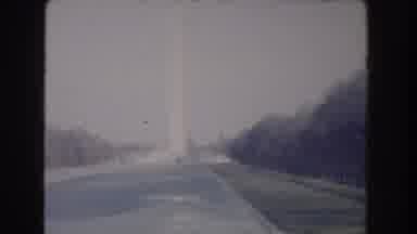 Washington DC USA (1960): Vintage Home Movie Showing Washington Monument And Mall