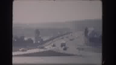 Washington DC USA (1960): Antique View Of City And Traffic From An Elevated