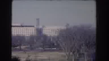 Washington DC USA (1960): Big Buildings Long Road Toward White Tower