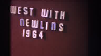 Washington DC USA (1960): Sign That Says West Witch Newlins