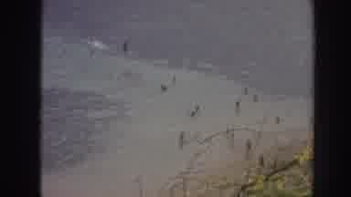 Hawaii USA (1961): The Peoples Are All Enjoying In The Beach Someone Doing