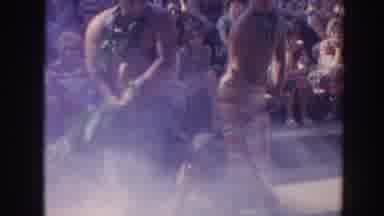 Hawaii USA (1961): Two People Sharing Their Cultural Cook Of A Whole Pig As An