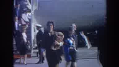 Arizona USA (1962): The Flight Was Turbulent But Everyone Arrived Safe And Sound