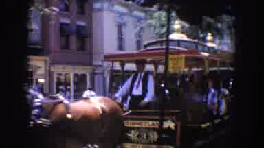 Anaheim California USA (1962): Carriage Ride Tour Through Very Beautiful Modern