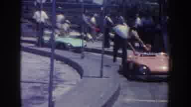 Anaheim California USA (1962): Parent's Playing With Their Children In An