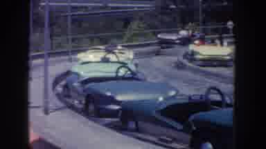 Anaheim California USA (1962): The Car Riding Is Running Here All Are Participate