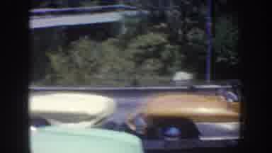 Anaheim California USA (1962): Old Style Cars All Lined Up Then Skips To Video