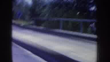 Anaheim California USA (1962): Person Driving And Recording Road With Cars Driving