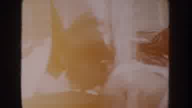 Anaheim California USA (1962): Happy Baby Playing In The Crib
