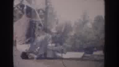 Anaheim California USA (1962): The Persons Are Take Care Of Their Child