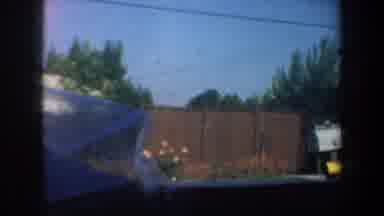 San Francisco California USA (1957): The Outside Of A House And View Of Road While