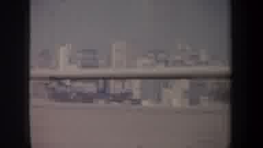 San Francisco California USA (1957): City Skyline Being Taped From In A Moving