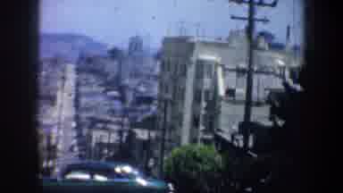 San Francisco California USA (1957): Driving Around San Francisco And Going To