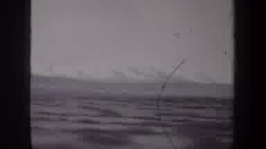 Portland Oregon USA (1957): Open Sea Recording As Camera Moves Followed By A Woman