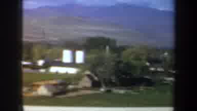 Portland Oregon USA (1957): Farm, Mountain, Green Grass, Acre, Rural Area,