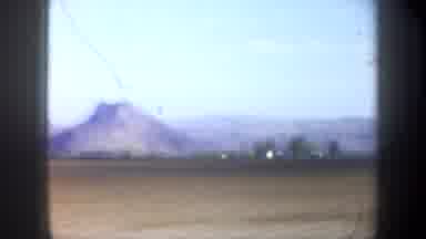 Portland Oregon USA (1957): A Row Of Agriculture Plants, Some Mountains, And Then