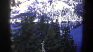 PORTLAND OREGON USA-1957: Mother Nature Is So Beautiful And What A View From Up