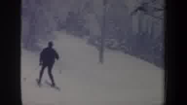 New Hampshire USA (1962): Barely Making It Down The Slopes, But It Was A Fun