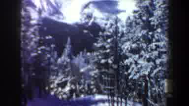New Hampshire USA (1962): Man Skiing Down A Hill