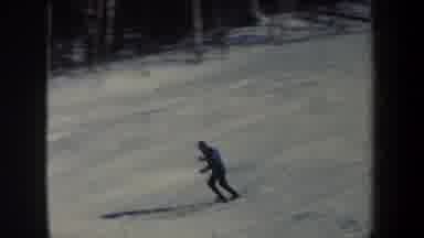 New Hampshire USA (1962): Man Skiing Sport Special Moment