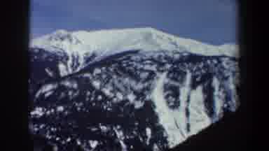 New York USA (1962): The Mountain Was Fully Covered By The Snow And It Was Look A