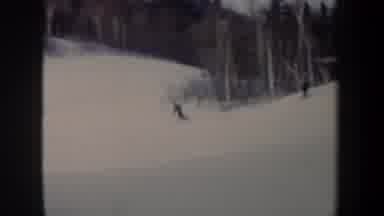 New York USA (1962): Skiing Through A Course