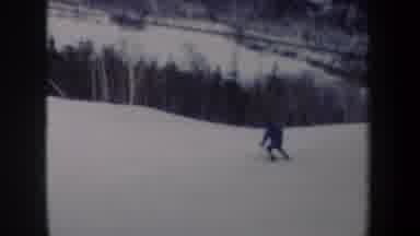 New York USA (1962): Decent Very Fast Skiing Of The National Champion Of The Big
