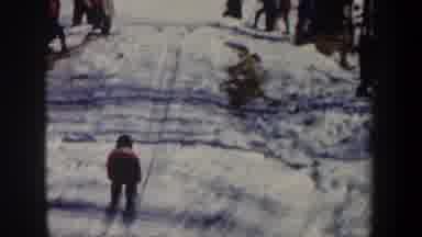 New York USA-1962: My Crazy Adventures In The Snow When I Was Young And Happy