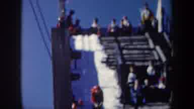 New York USA (1962): Local Competition At The Ski Resort, Everyone Is Here Filming