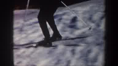 Vermont USA (1962): The Man Was Skating Very Well In Ice Bar It Is Dangerous Also