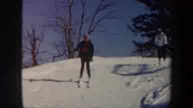 Vermont USA (1962): People Skiing Sport Special Moment