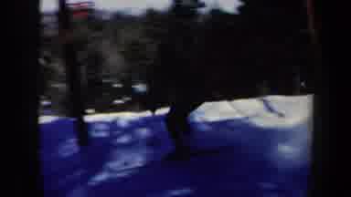 Vermont USA (1962): Skiers Cut Through The Powdered Snow, Twisting And Turning
