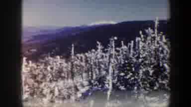 Vermont USA (1962): A Camera Shutting For A Snow And Water Cream Falls