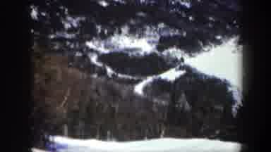 Vermont USA (1962): The Hill Station Was Surrounded With Ice Bars And Trees It's