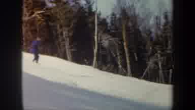 Vermont USA (1962): Skiing Sport That Takes Place In The Snow With Previous