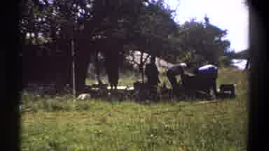 Lagos Nigeria (1969): Festival Camping Cooking Group Grass Fire Outdoors Hang Dry