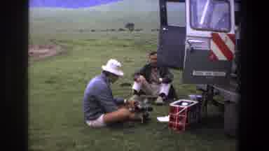 Pretoria South Africa (1969): Setting Up To Capture Nature