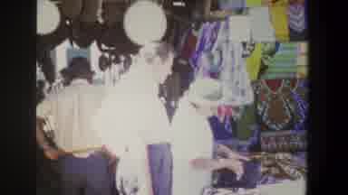 Pretoria South Africa (1969): A Man And A Woman Looking At Items At A Bazaar