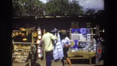 Pretoria South Africa (1969): Shopping At A Flea Market In Foreign Country