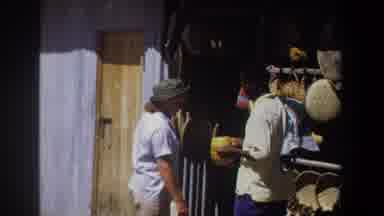 Pretoria South Africa (1969): Man Offering Utensil For Sale