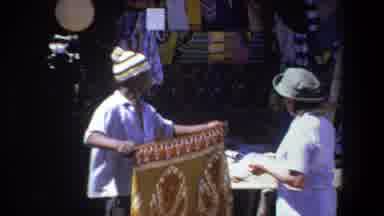 Pretoria South Africa (1969): Salesman Showing Articles To The Customers At The