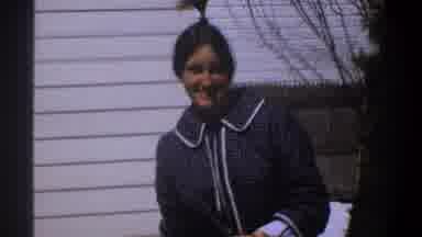 Cape Town South Africa (1969): Bowling Pin Hair Lady Fake Bowls