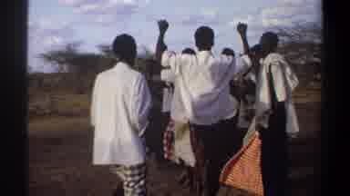 Khartoum Sudan (1969): Black Africans Dancing In The Bush