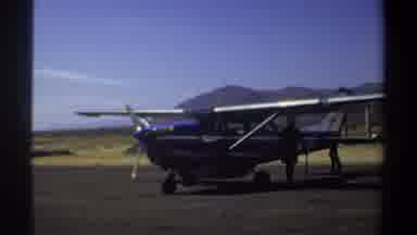 Khartoum Sudan-1969: Preparing Single-Engine Plane For A Summer Flight Over The Mountains