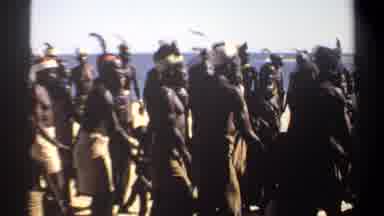 Khartoum Sudan (1969): A Tribal Group Is Shown Doing A Ceremonial Dance As A Group