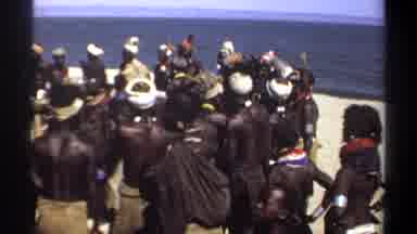 Khartoum Sudan (1969): African American Tribe Meeting Together On A Beach